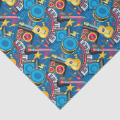 Muziekinstrumenten Tissuepapier (Detail)