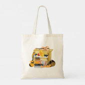 Muziekinstrumenten Tote Bag (Achterkant)