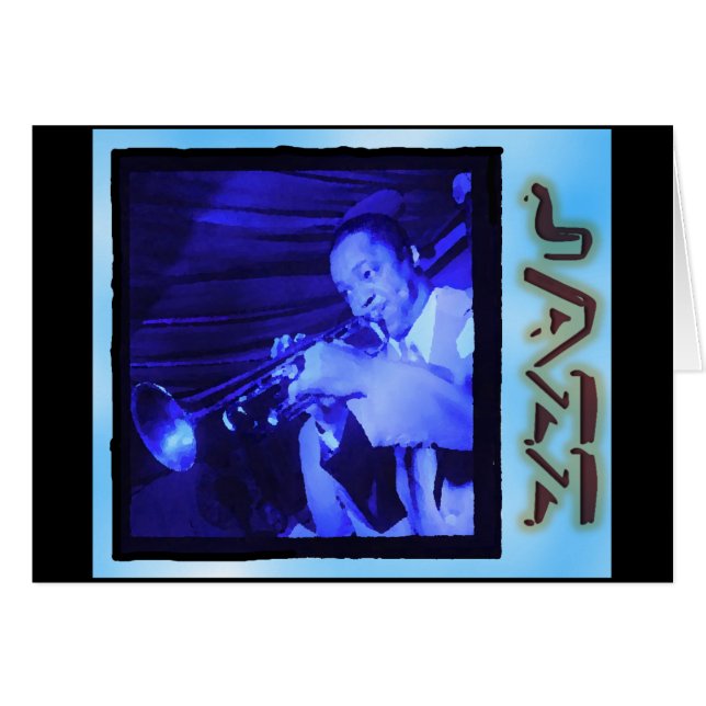 Muziekinstrumenten: Vintage Jazz (Voorkant Horizontaal)