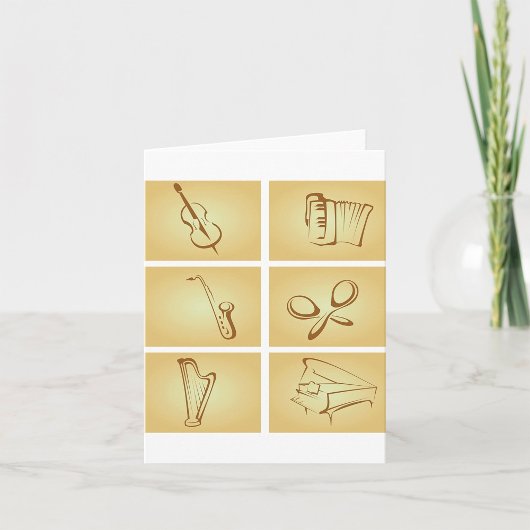 Muziekinstrumentenketch Kaart