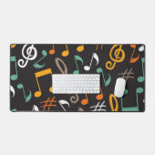 Muziekinstrumentenpatroon Bureaumat (Keyboard & Muis)