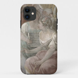 Muziekkamer (fresco) (detail van 60259) iPhone 11 hoesje
