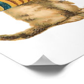 Muziekkatten Poster (Hoek)