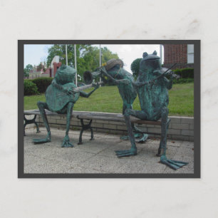 Muziekkikkers Briefkaart