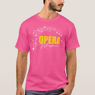 Muziekkoor Operazanger T-shirt