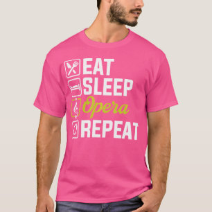 Muziekkoor Operazanger T-shirt