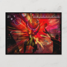 Muziekkunst Briefkaart