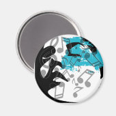 Muziekkunst Magneet (Voorkant / Achterkant)