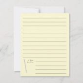 muziekleraar bedankkaart (Achterkant)