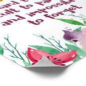 Muziekleraar Classroom Decor Appreciation Gift Poster (Hoek)