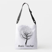 Muziekleraar Crossbody Tas (Achterkant)