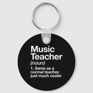 Muziekleraar Definitie Leuk Ck Naar School Eerste  Sleutelhanger