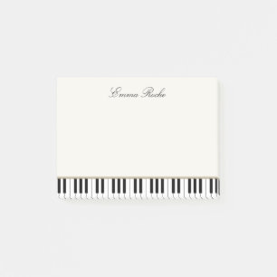 Muziekleraar Elegant Piano Keys Visitekaartje Post-it® Notes