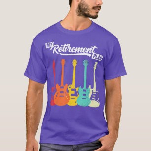 Muziekleraar Elektrisch pensioenplan T-shirt