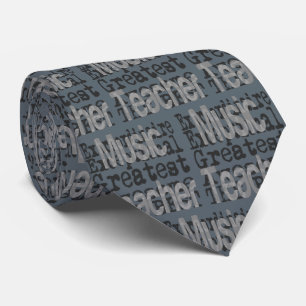 Muziekleraar extraordinaire stropdas