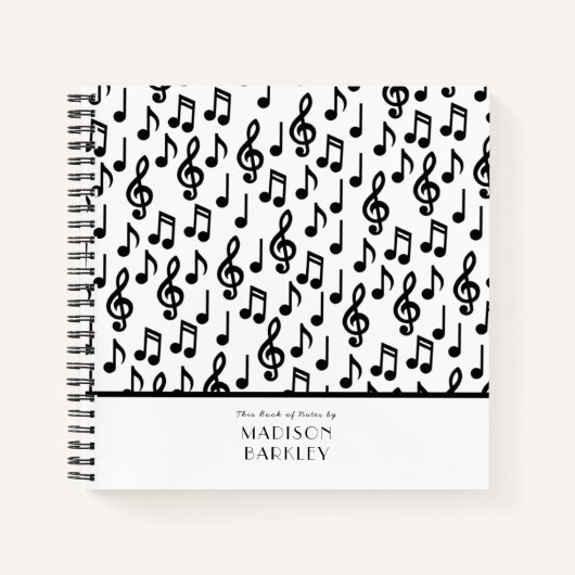 Muziekleraar Notitie Notitieboek (Voorkant)