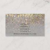 muziekleraar pianist elegant visitekaartje (Achterkant)