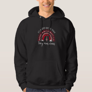 Muziekleraar Rainbow is een goede dag om te leren Hoodie