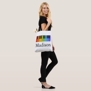 Muziekleraar Regenboog Piano Toetsenbord Gepersona Draagtas
