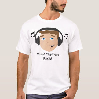 Muziekleraar Rock! T-shirt