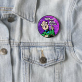 Muziekleraar Ronde Button 5,7 Cm (In situ)