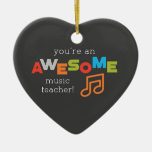 Muzieklerarenappreciatiedag, Geweldige Keramisch Ornament