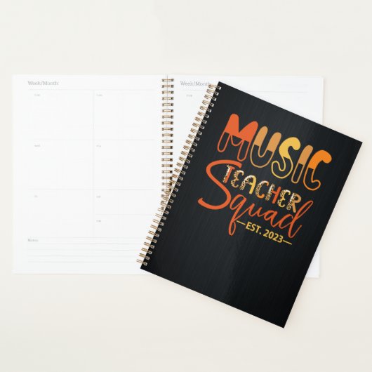 Muziekleringspad 2023 planner (Display)