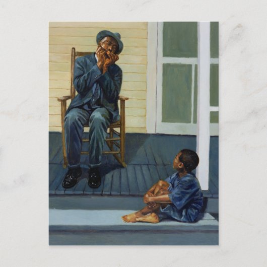 Muziekles #1 2000 briefkaart (Voorkant)