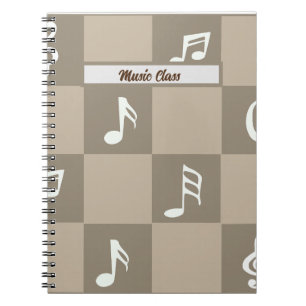 Muziekles: Notitieboek