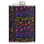 muziekles, notities heupfles (Voorkant)