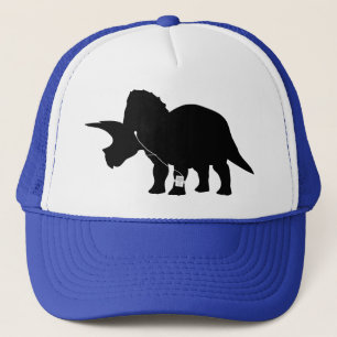 Muziekliefhebbend Triceratops-ontwerp Trucker Pet