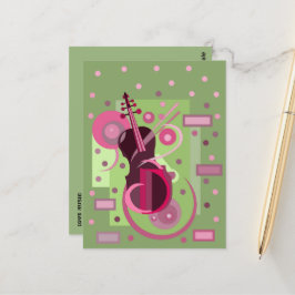MUZIEKLIEFHEBBER GIFT BRIEFKAART