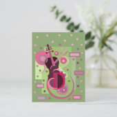 MUZIEKLIEFHEBBER GIFT BRIEFKAART (Staand voorkant)