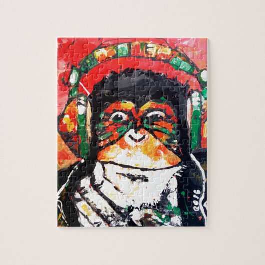 Muziekliefhebber Legpuzzel (Verticaal)