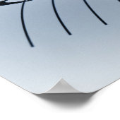 Muzieklijn Poster (Hoek)