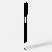 Muzieknoot monogram Case-Mate iPhone case (Achterkant / Rechts)