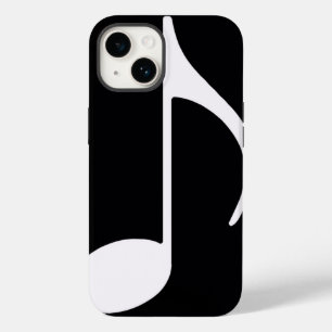 muzieknoot / zwart Case-Mate iPhone 14 hoesje
