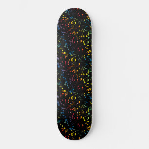 Muzieknoten 5 skateboard