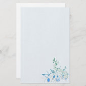 Muzieknoten Briefpapier (Voorkant / Achterkant)