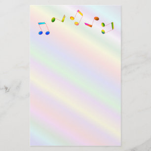 Muzieknoten Briefpapier