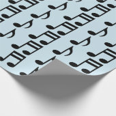 Muzieknoten Cadeaupapier (Hoek)