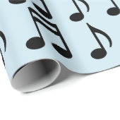 Muzieknoten Cadeaupapier (Rol Hoek)