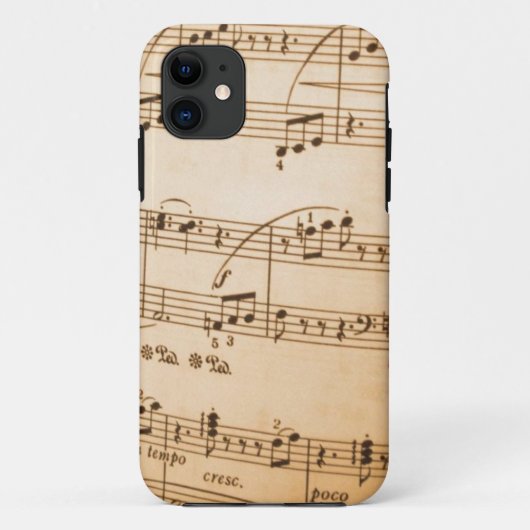 Muzieknoten Case-Mate iPhone Case (Achterkant)
