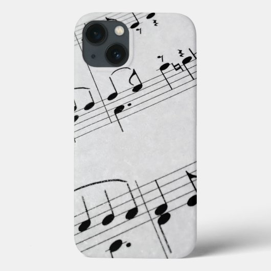 Muzieknoten Case-Mate iPhone Case (Achterkant)