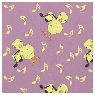 Muzieknoten Chick Stof