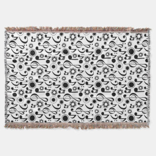 Muzieknoten en Clefs Musician Gift Deken