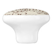 Muzieknoten Keramische Knop (Zijkant)