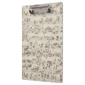 Muzieknoten Klembord (Links)