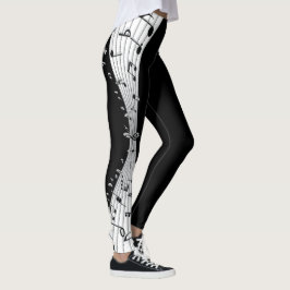 muzieknoten leggings