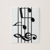 Muzieknoten Legpuzzel (Verticaal)